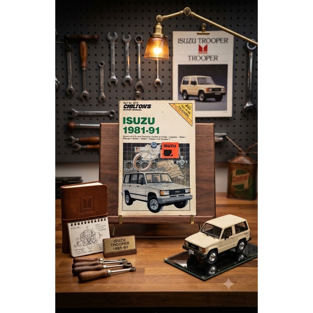 Chilton Isuzu Repair Manual 1981-91 Amigo Impulse I-Mark Pickup Rodeo Trooper